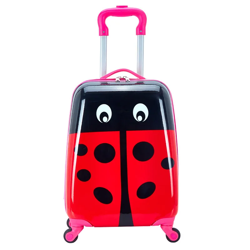 

Traveling luggage bags with wheels 18 inch cartoon kids luggage Universal wheel Carry-Ons suitcases maletas de viaje con ruedas
