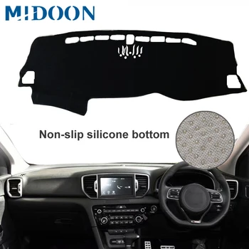 

MIDOON For Kia Sportage QL 2016 2017 2018 2019 Car Styling Covers Dashmat Dash Mat Sun Shade Dashboard Sun Shade Custom RHD
