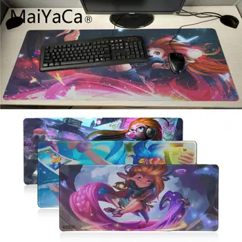 

Maiyaca zoe league of legends Rubber Gaming mousepad Desk Mat computer gaming mouse pad gamer play mats lol surprises originales