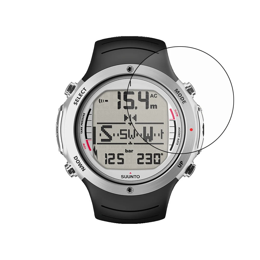 

2x Clear LCD Screen Protector Guard Cover Shield Soft Water Repel Film Skin for SUUNTO D6i Accessories