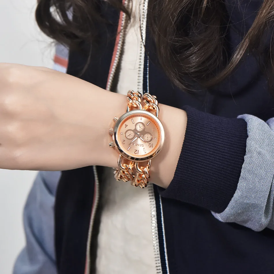 Роскошные Кварцевые женские s часы женские элегантные женские часы-браслет наручные часы из нержавеющей стали часы подарок Reloj Mujer золотой