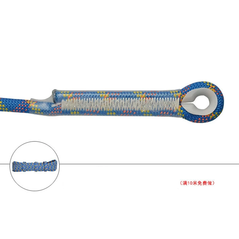 تسلق حبل 10.5/11/12 مللي متر 550 Paracord المظلة التخييم الحبل الحبل Paracord التنزه تسلق حبل السلامة بقاء المعدات