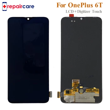 

For Oneplus 6T LCD Display Screen Touch Panel Assembly Original Tested For One plus 6T LCD Display Digitizer For OnePlus 6T LCD