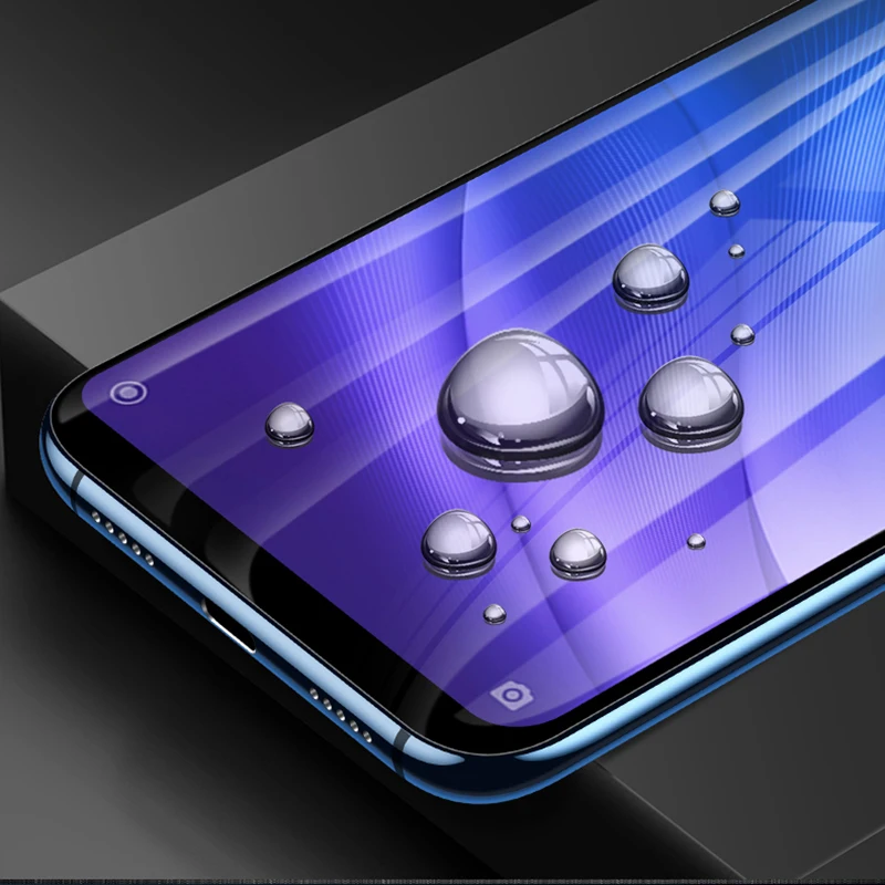 Защитная пленка для экрана Xiaomi Mi 8 Lite защитная из закаленного стекла с полным
