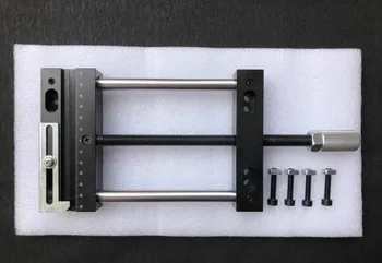 

Dual hole design CNC Engraving machine flat jaw precision fixture Multi function axle sleeve + locator + double hole