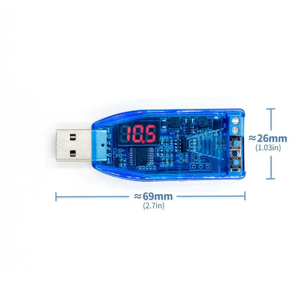 DC CNC USB понижающий источник питания регулятор напряжения модуль 5В до 3 в 9В 12В 24В