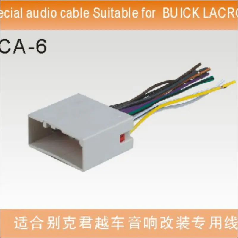 PlugsIntoFactoryHarnessForBuickLacrosseRadioPowerWireAdapter