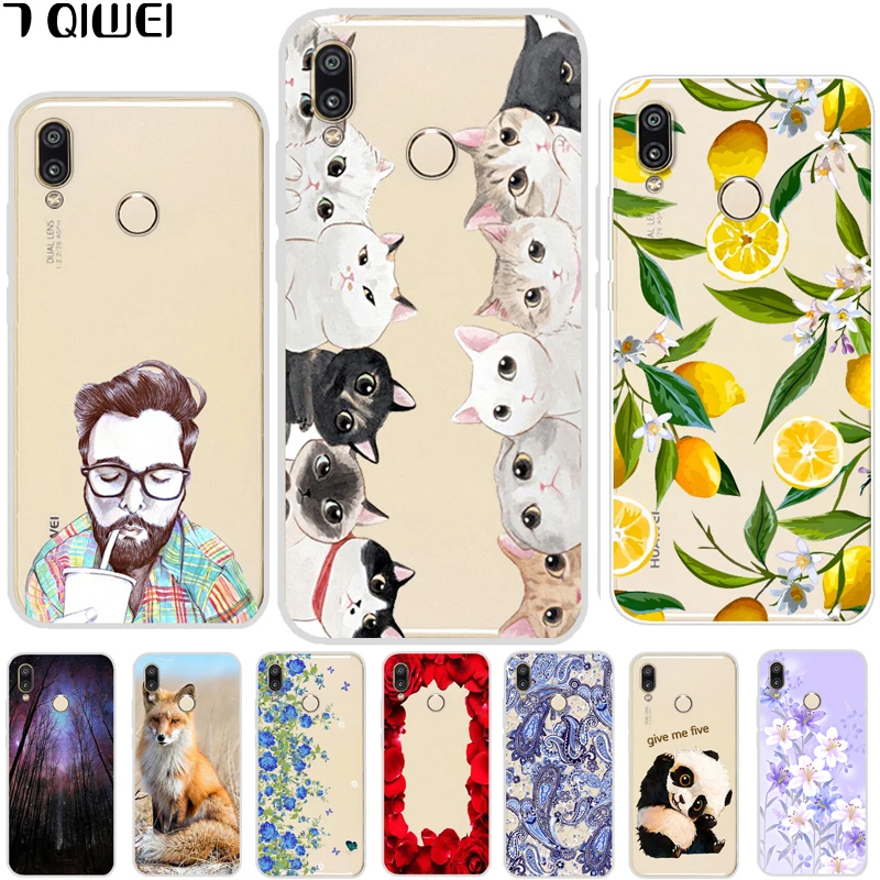 

For Huawei P20 Lite Case Nova 3E TPU Silicone Soft Clear Back Cover for Funda Huawei P20 Lite Cover 5.84'' P 20 Lite P20Lite