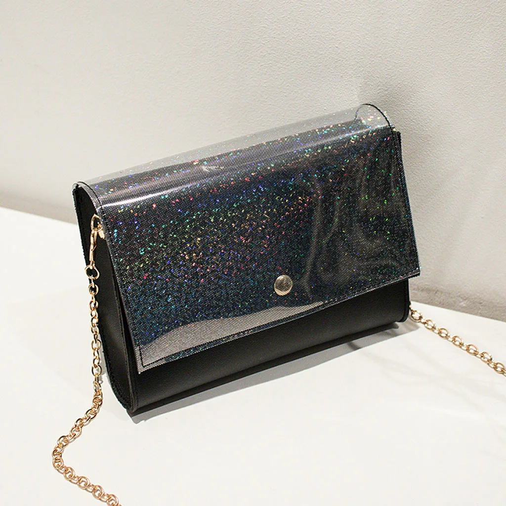 

Women's Fashion Shoulder Bag Transparent Messenger Beach Phone bags for women 2019 sac transparent femme