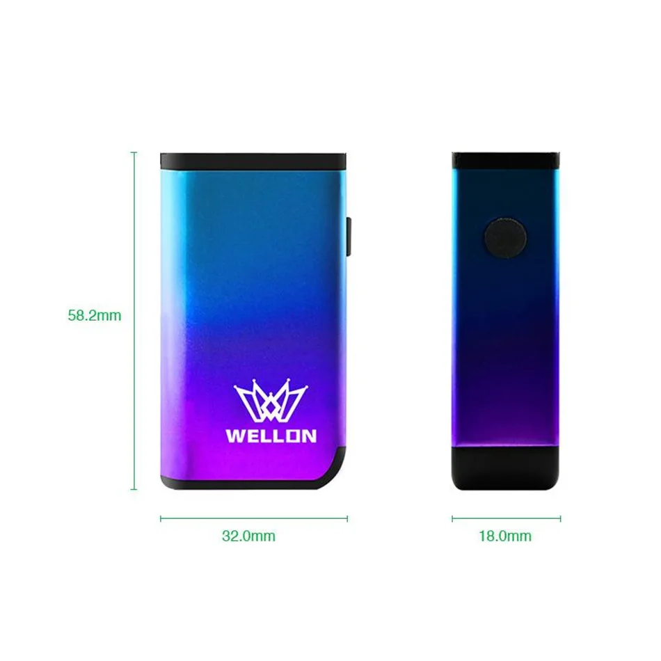 WELLON оригинальные электронные сигареты последняя 2 в 1 функция батарея MOD Innokin itaste