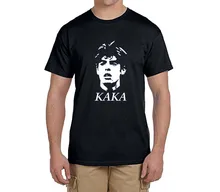 2017 summer kaka shadow T-Shirt Men Short Sleeve O Neck fashion 100% cotton T-shirts brazil fans gift 0220-1