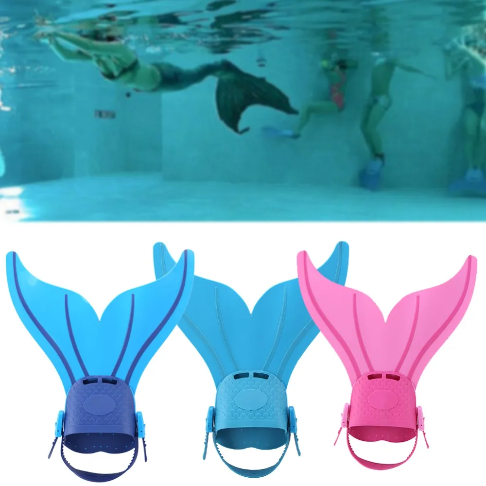 Teen Swimming fins Teenager Professional Scuba Diving Fins Mermaid Swim
