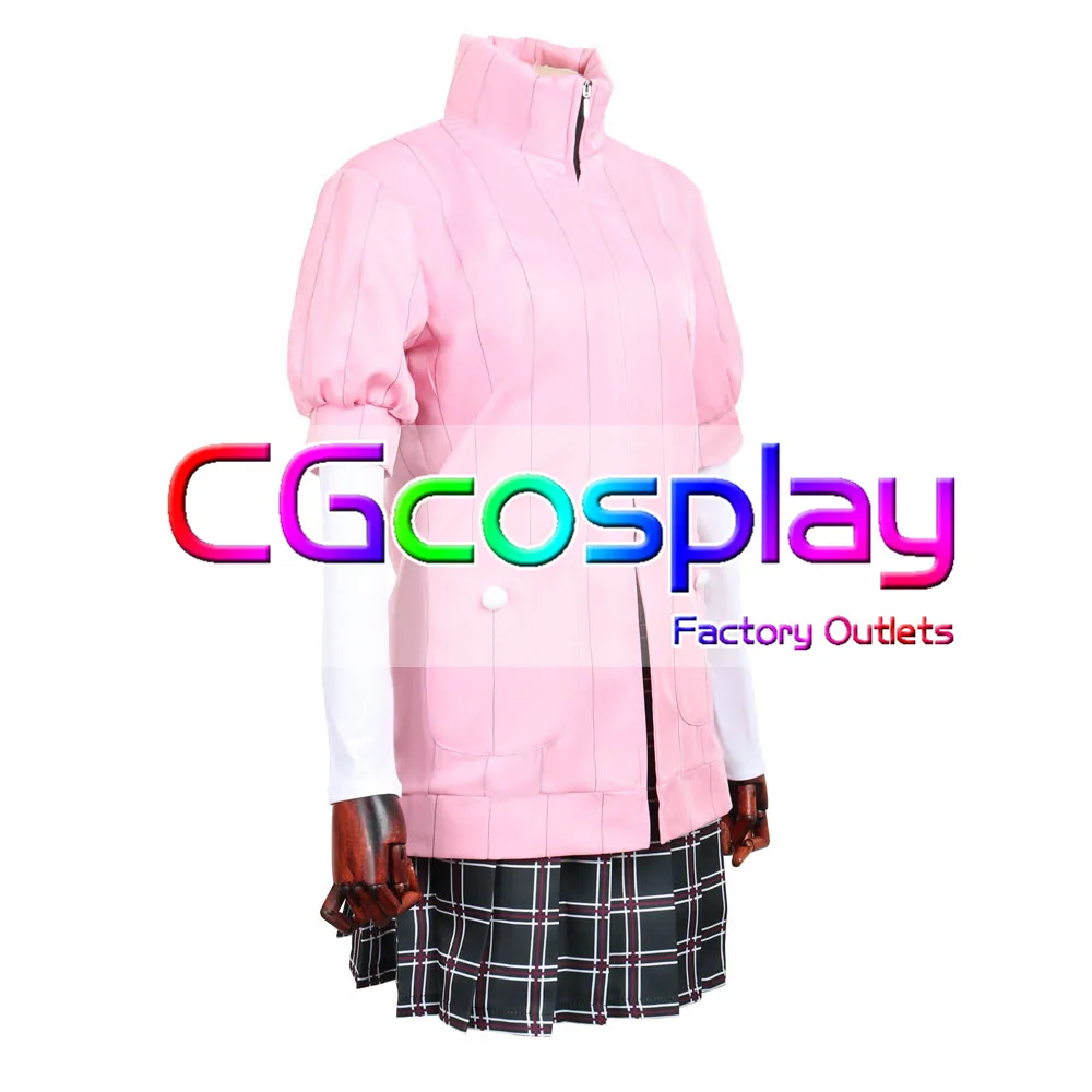 CGCOS AliExpress Persona 5 Haru Okumura Униформа пальто Аниме игра косплей костюм на Хэллоуин и