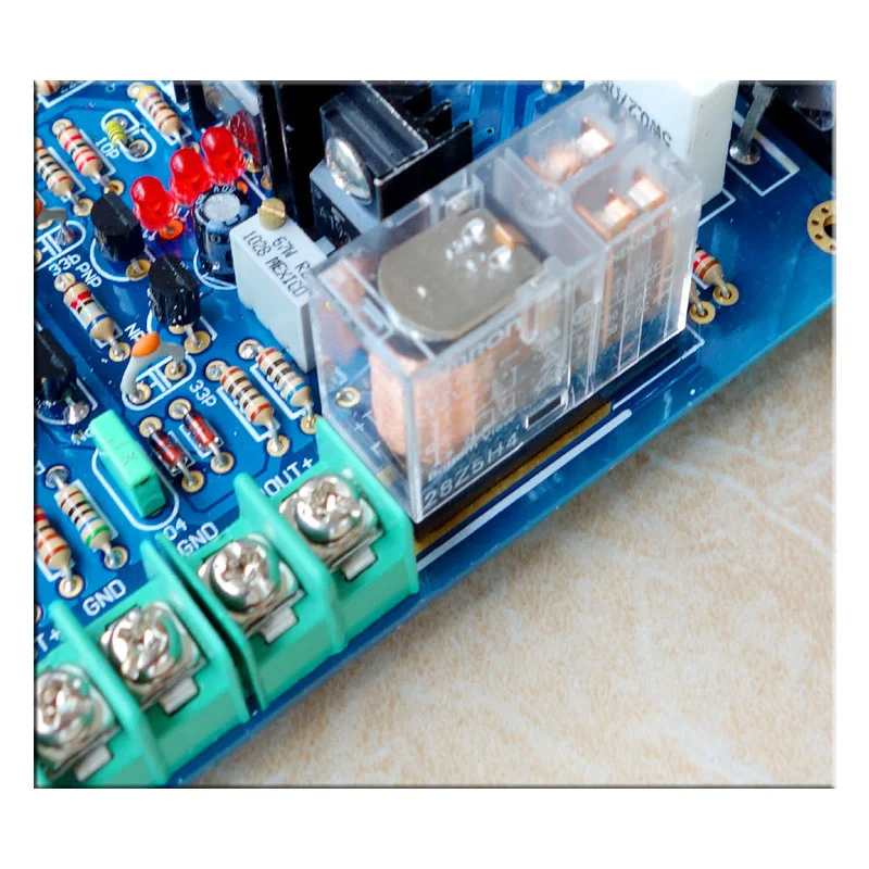 KYYSLB AC Double 16~35V 120W*2 High Power Amplifier Board A3 Full Symmetrical Double Differential Field Effect Tube IRFP240 9240