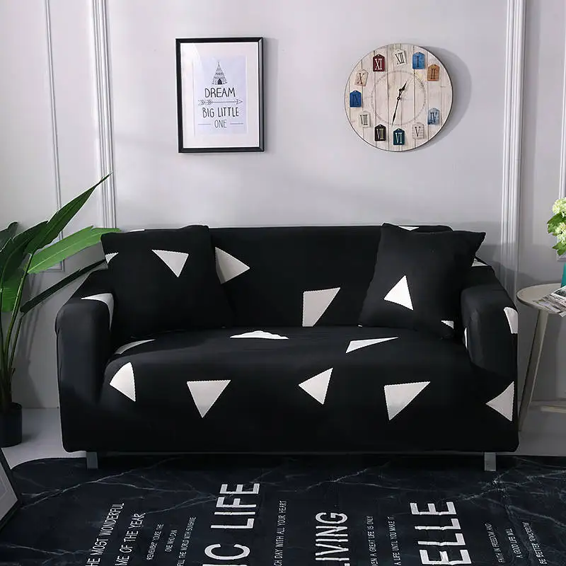 Эластичный чехол для дивана, чехол для дивана разной формы, диван для влюбленных стульев, L-style, 2 дивана, чехол - Цвет: colour6