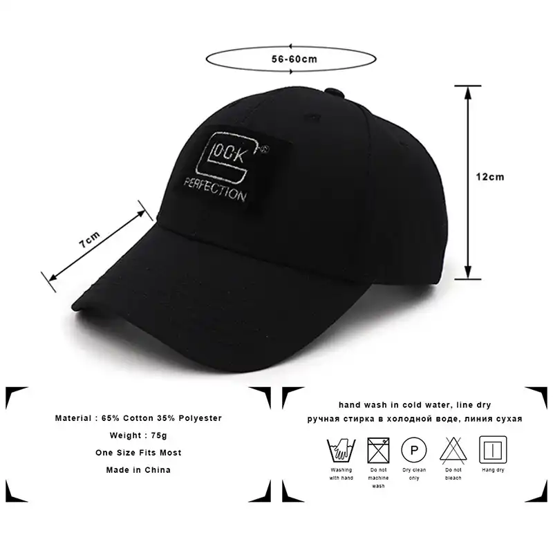shooting baseball caps