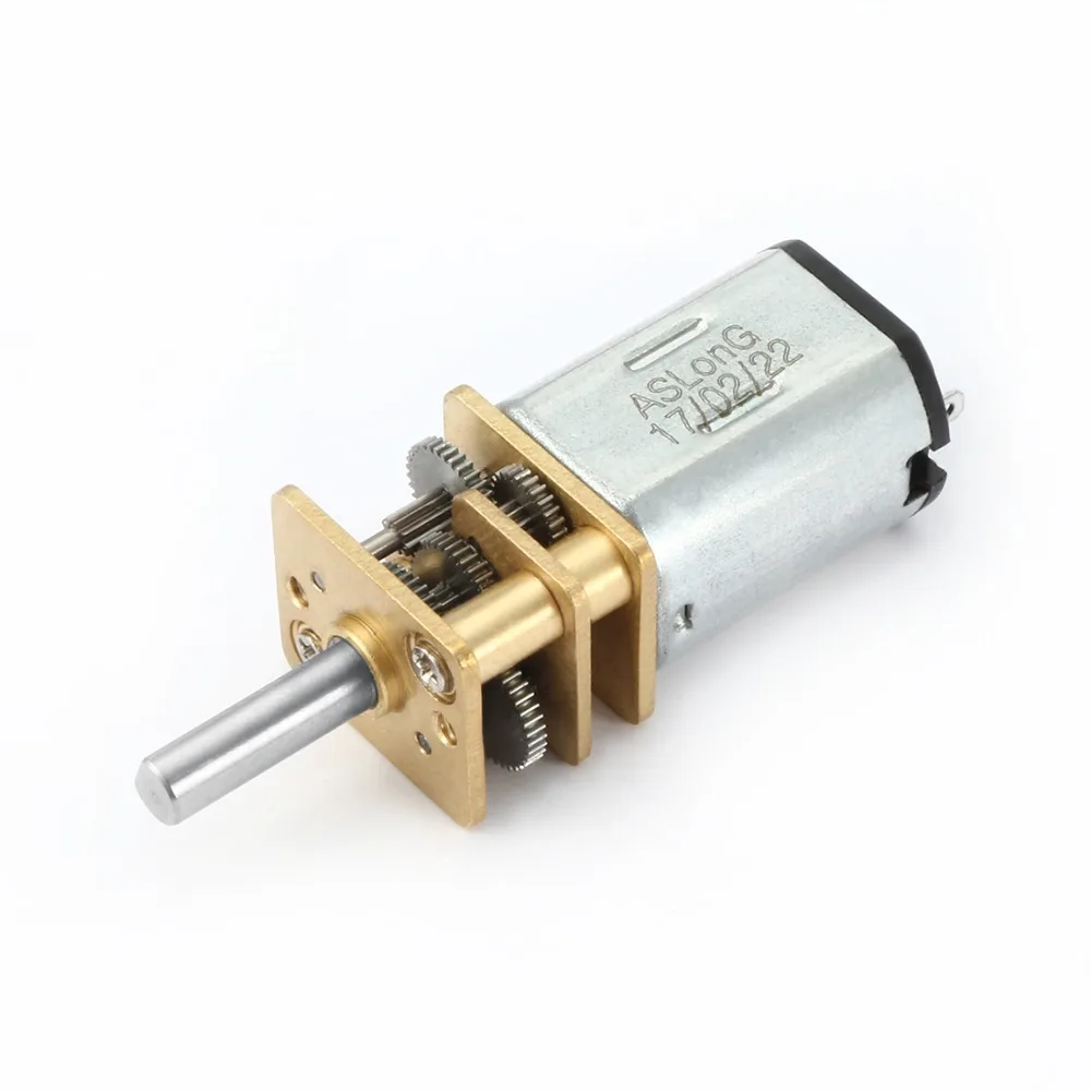 

DC 12V 100RPM Micro Speed Reduction Motor Mini Gear Box with 2 Terminals for RC Car Robot Model DIY Engine Toy Motors & Parts