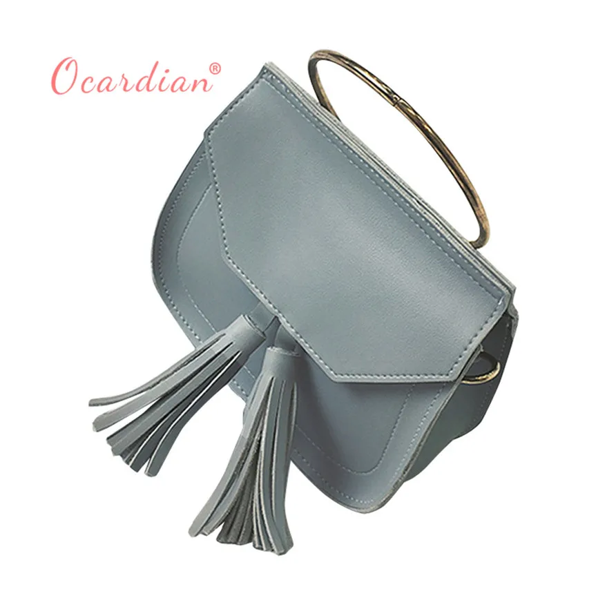

OCARDIAN bolsos mujer Fashion able Bag Vintage Handbag Small Messenger Tassel Leather Shoulder Bags Casual #30 2018 sale Gift