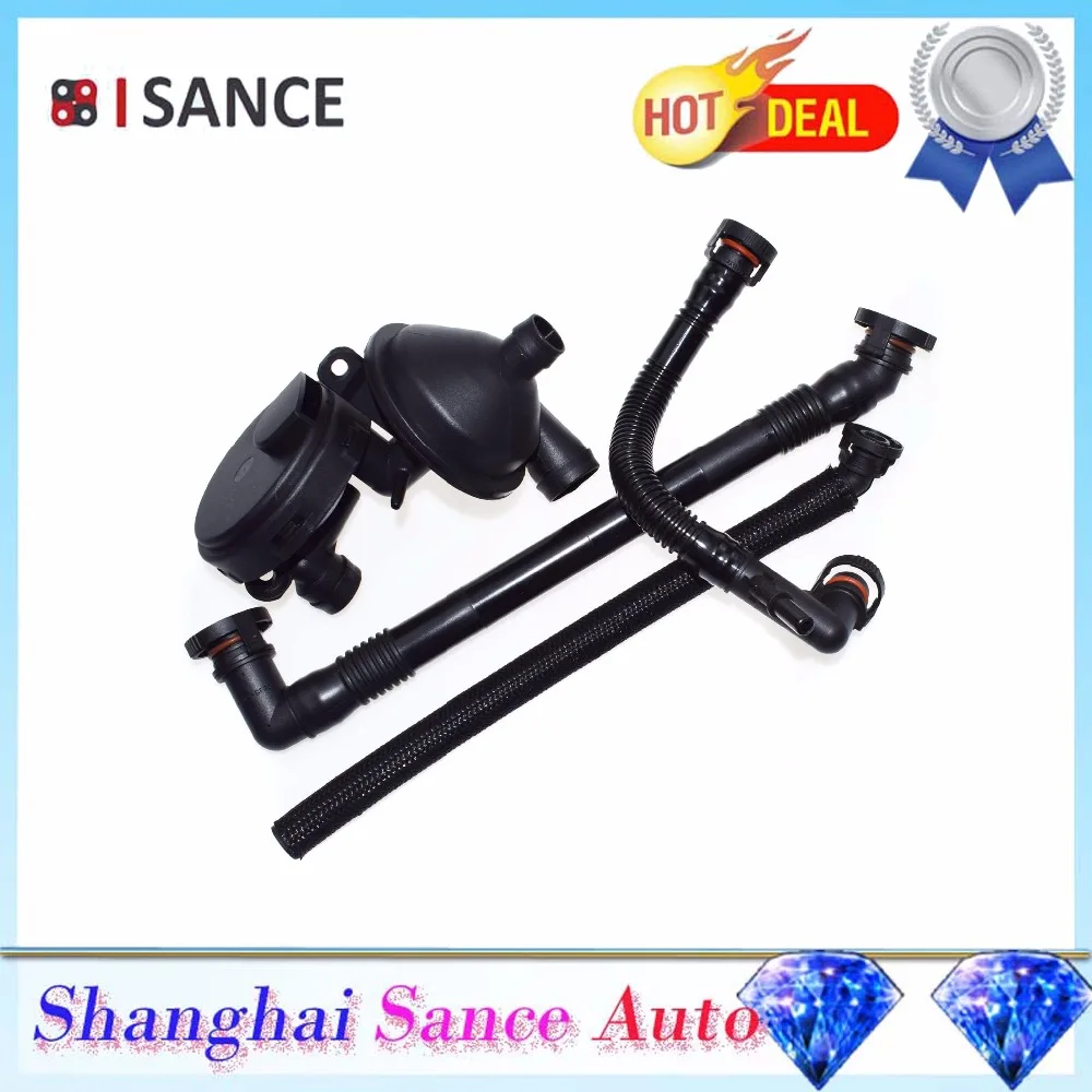 ISANCE PCV Oil Separator Breather Hose Crankcase Vent Valve 11611432559