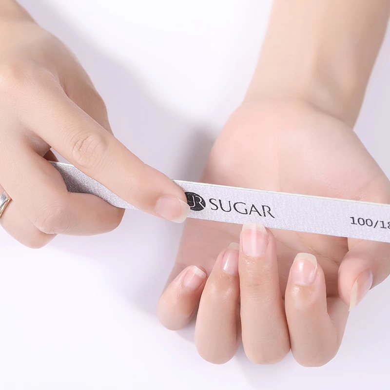 

UR SUGAR 1PC Nail File Sanding Buffer Block Pedicure Manicure Buffing Polish Tools Professional Double Side Nail Files