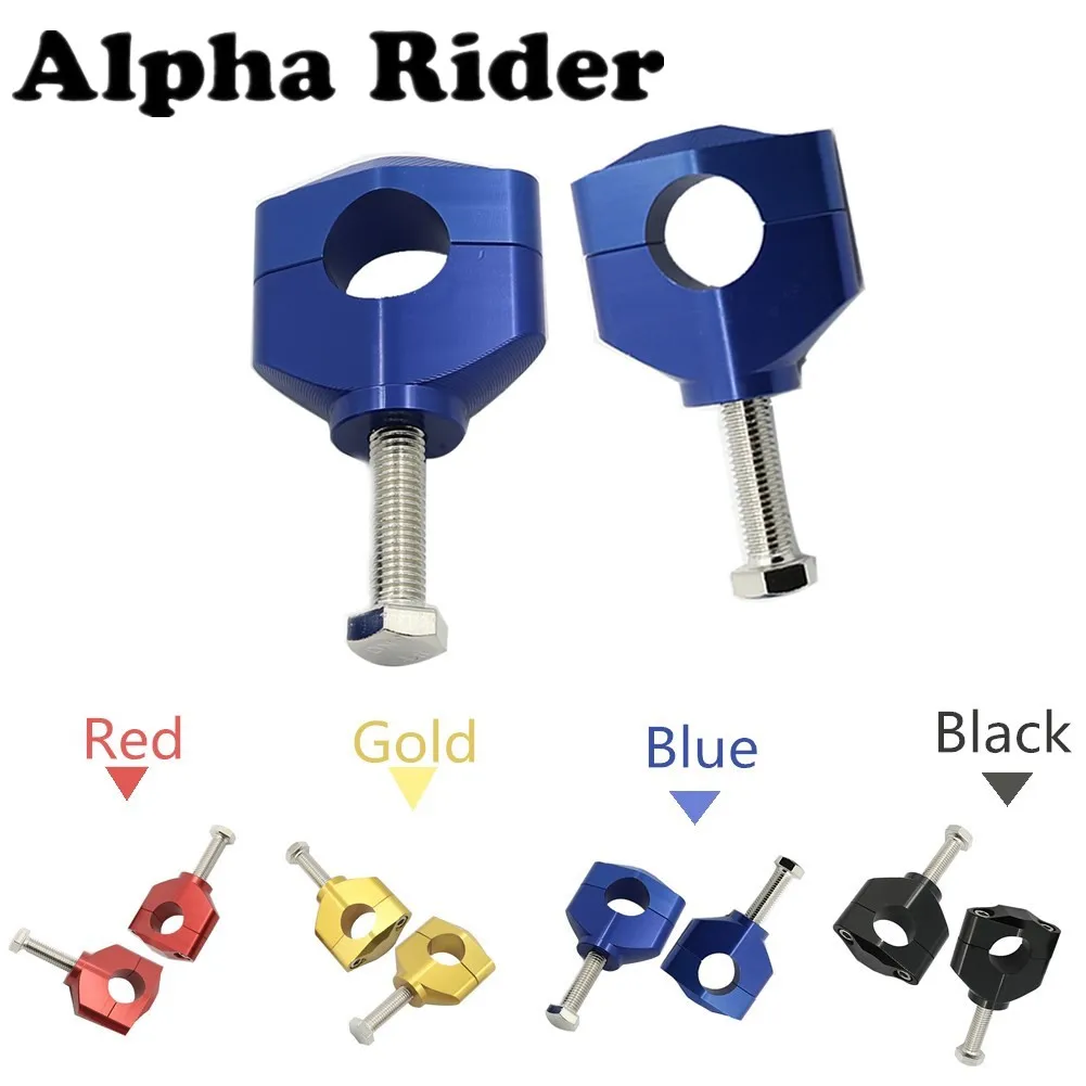 1 пара руля стояки толстой бар 28 мм 1/8 &quotКрепление зажим для Suzuki RMZ250 Honda CR CRF Kawasaki