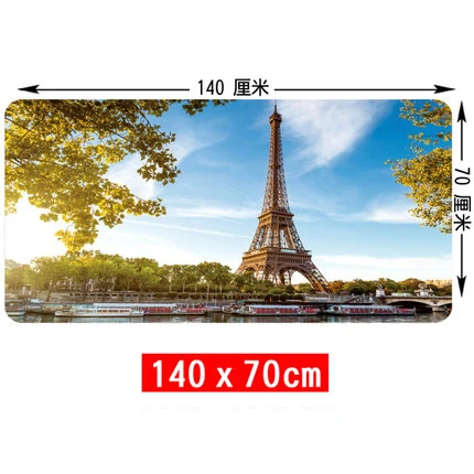 FFFAS моющийся 140x70 см XXXL самый большой коврик для мыши Коврик для мыши Клавиатура Мышь естественное изображение ПК настольный коврик офисный стол Подушка Estera - Цвет: Model F