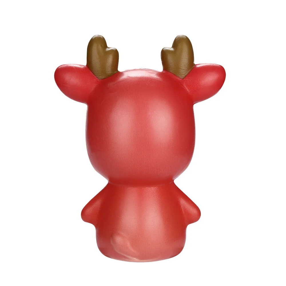 Мягкий каваи Рождественский олень медленно поднимающийся крем ароматизированные игрушки для снятия стресса Мягкое Животное мягкое плюшевое Kawaii Подарки