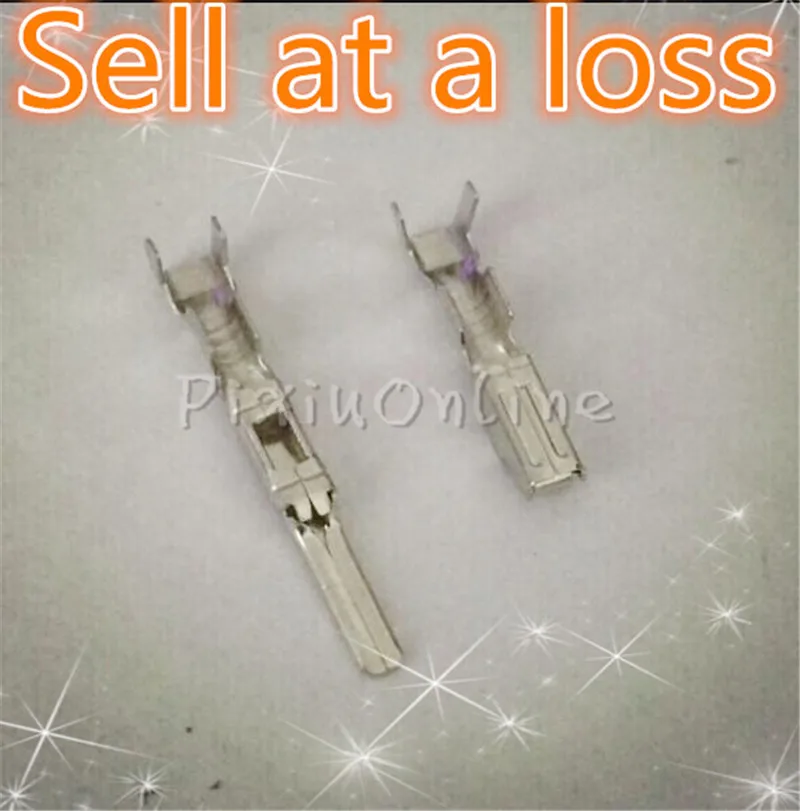 

10pcs/lot 2.3mm YL380 Contact Pin Or Insert Spring Copper Car Terminal Wire Naked Splice Connector Connection Lug Free Shipping
