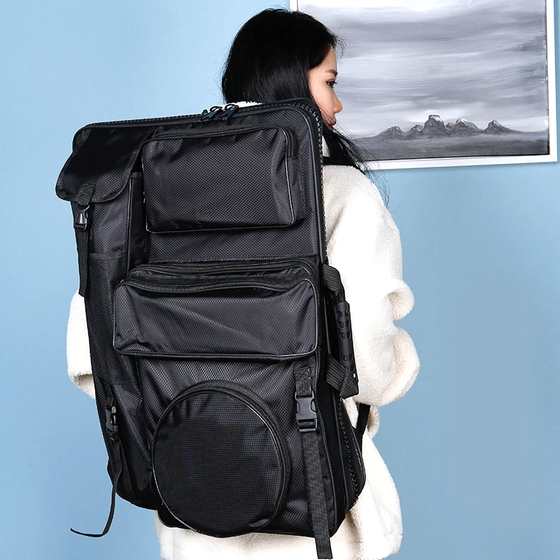 Preise 4K Große Kunst Tasche Für Zeichnung set Wasserdichte Tragbare Kunst Kit Skizzen Tasche für zeichnung werkzeuge kunst liefert für künstler 68x48cm