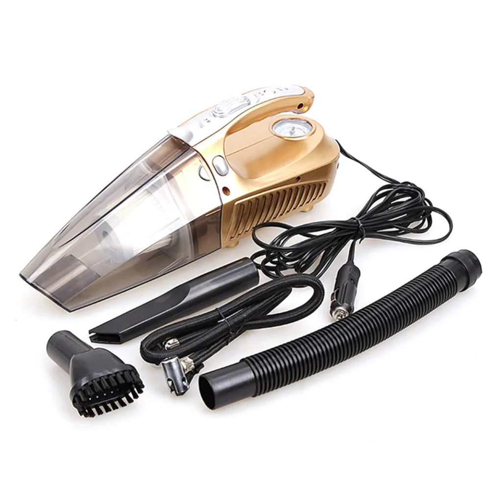 ToHuu Portable 12V High Power Car Vacuum Cleaner With LED Lights Hand