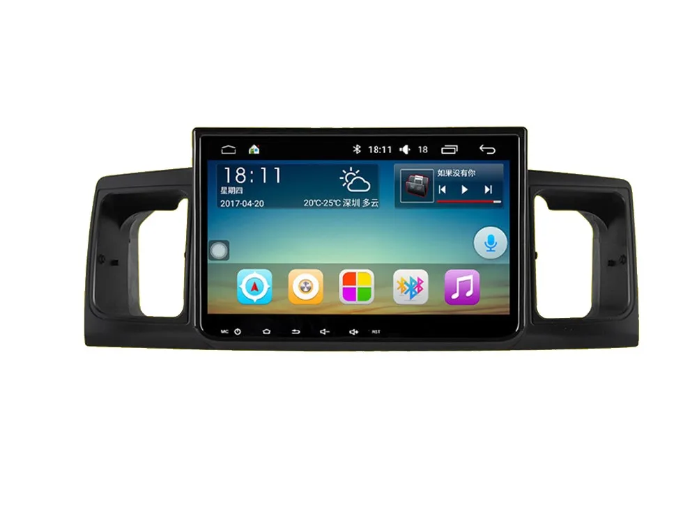 Discount Panlelo Android 7.1 Car Stereo 2 Din 10.2 Inch for Toyota Corolla VIOS YARiS L Land Cruiser RAV4 Levin Camry Prado Highlander 18