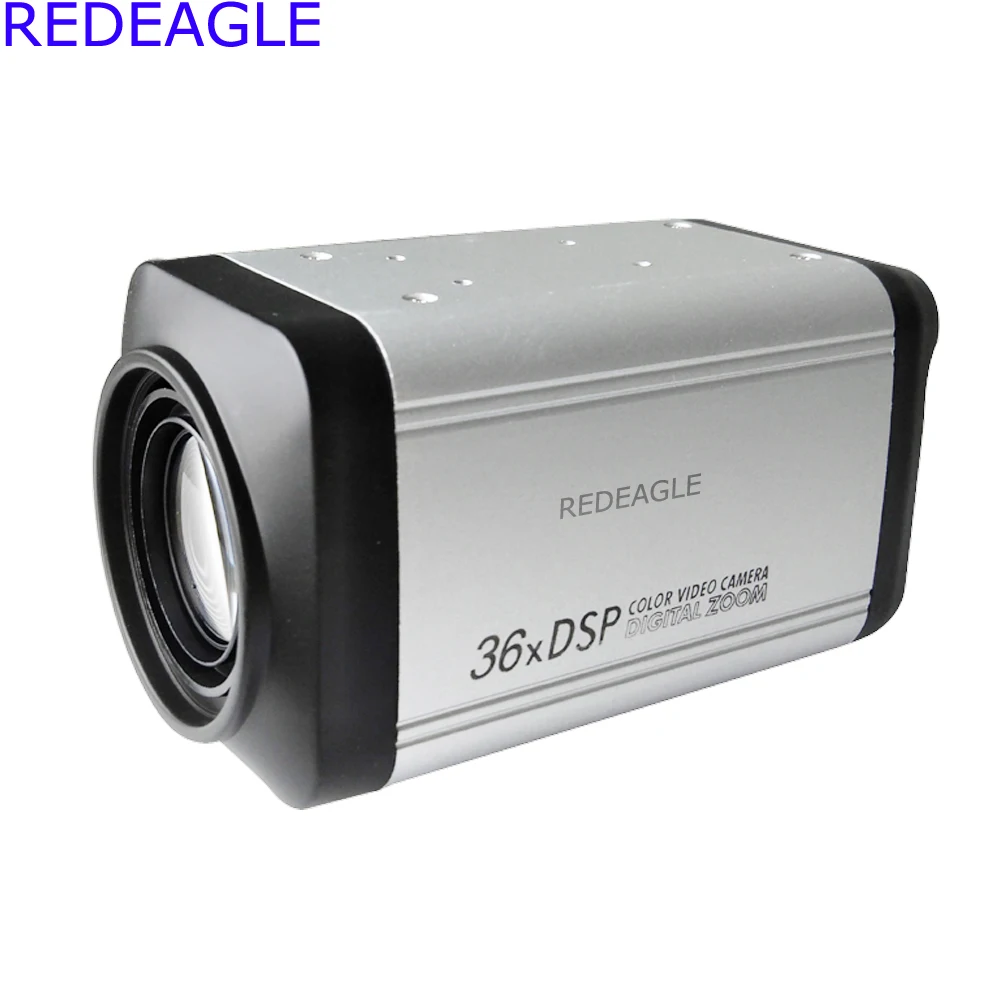 

REDEAGLE 1200TVL 960H Color Vari Focal BOX Security Camera 36X Optical Zoom DSP CCTV Cameras
