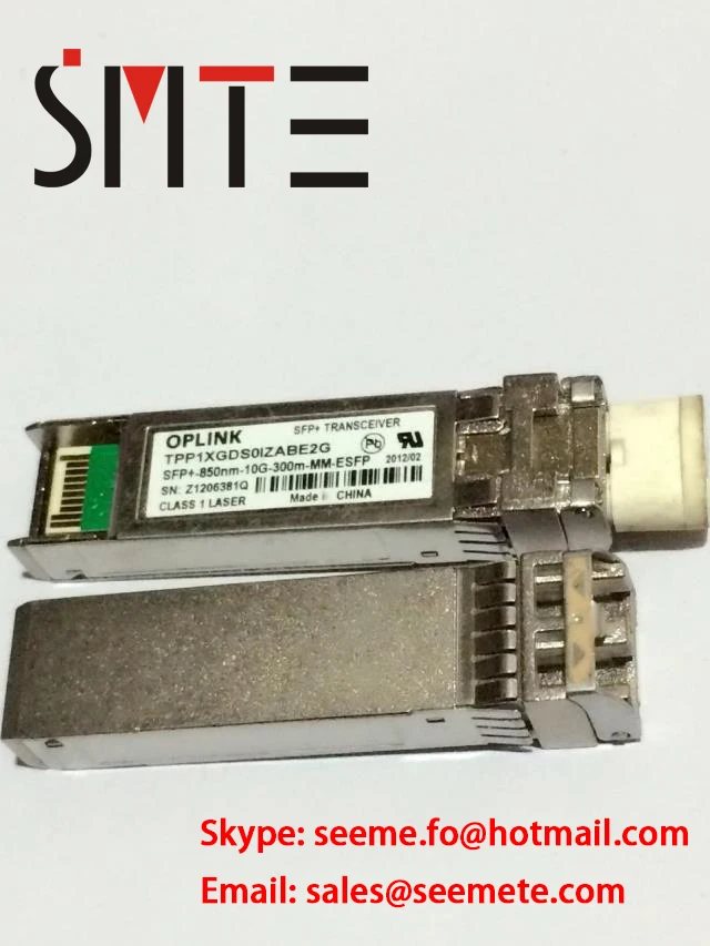 

OPLINK TPP1XGDSOIZABE2G SFP+850NM-10G-300M-MM-ESFP SFP Fiber Optic Equipment