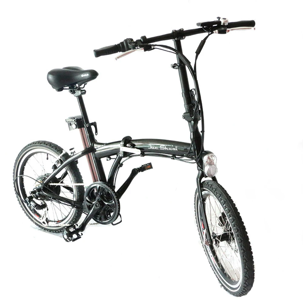 Discount 20" Electric Folding Bike 36V 250W BAFANG Wheel Motor Bicycle SHIMANO Derailleur Cycling bicicleta electrica Electric Bike 5