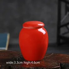 

Ceramic Tea Caddy Chinese Canister Kung Fu Tea Can Accessories Tea Jar Cans Box Home Office Teaware W $