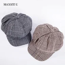 MAXSITI U Весна newsboy шапки Женская мода шляпа для отдыха