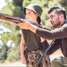 Детская одежда для охоты, водонепроницаемая, камуфляжный бионический открытый, альпинистский Рыболовный набор, военная куртка+ штаны