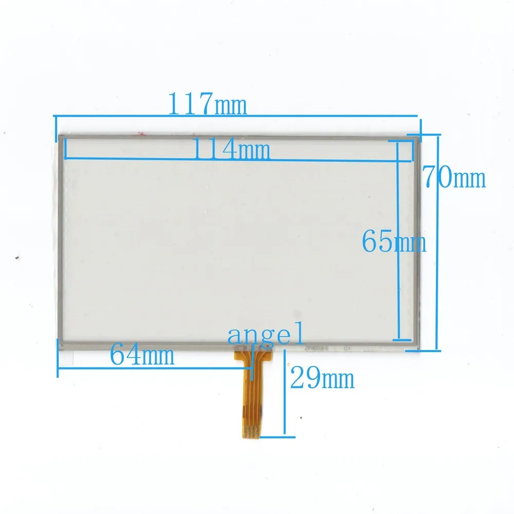 original new 5-inch frame 117.5 * 70 welding outlet eBook GPS Touch Screen four-wire touch screen | Компьютеры и офис