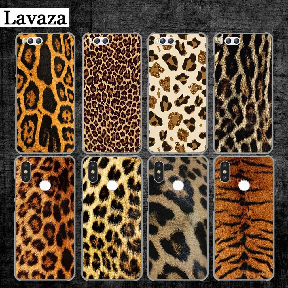 

Lavaza Fashion Tiger Leopard Panther Hard Case for Xiaomi MI 5 5S 6 8 9 SE Lite F1 A1 A2 5X 6X Mix 2S MAX 3