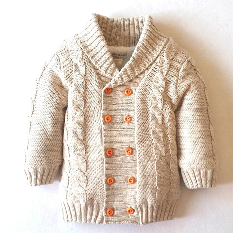 Новая зимняя детская верхняя одежда двубортный свитер для мальчиков и девочек утепленная куртка с хлопковой подкладкой XL510