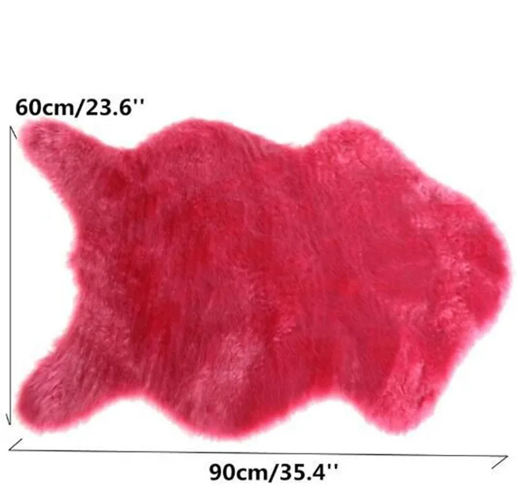 Ковер для спальни мягкие стулья Чехол для дивана искусственный коврик из овчины коврик для украшения дома