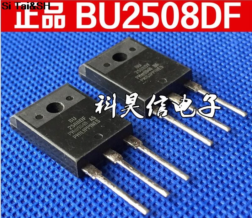 5 шт./лот BU2508DF TO-3PF NPN транзистор линии трубки питания 1500 В 8A