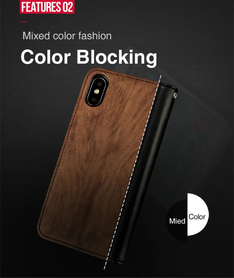 For iPhone X Case Luxury Fundas For iPhone XS X Copy PU Leather Cases For Apple 8 8plus 7 7plus 5.5 inch Coque Skin DropShipping (18)