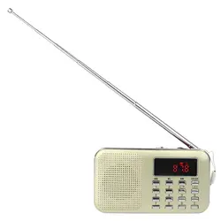 Мини Портативный Am/Fm радио Mp3 музыкальный плеер с динамиком Поддержка Micro-Sd/Tf карты