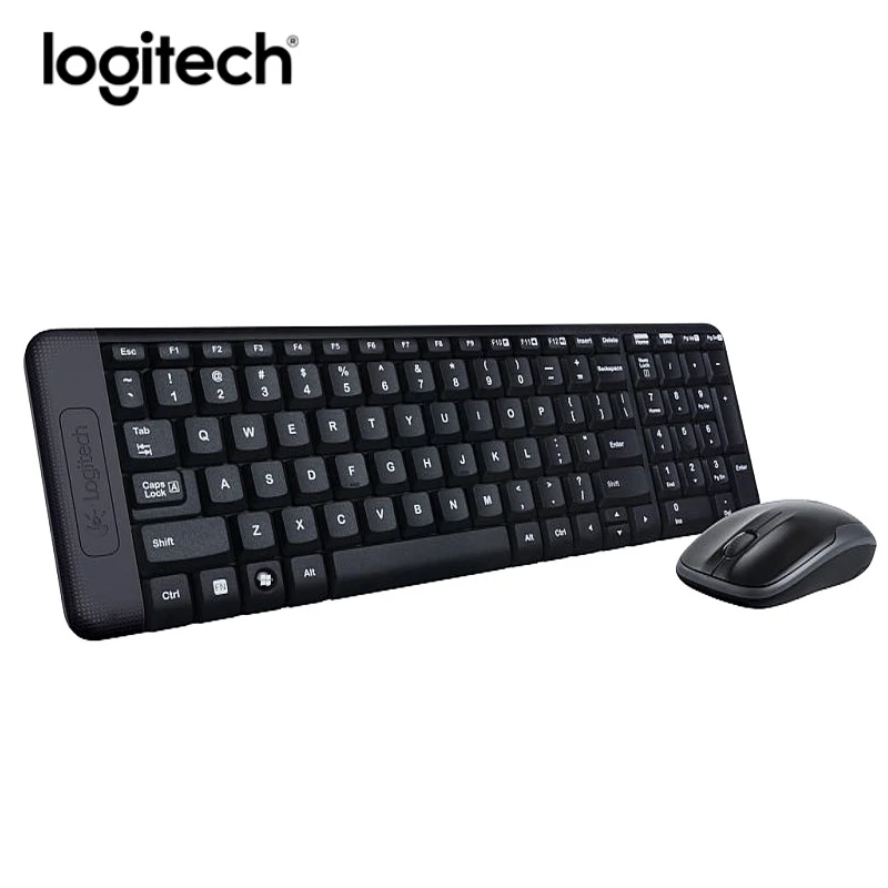Беспроводная клавиатура и мышь Logitech MK220 комбинированный набор игровой Топ геймер