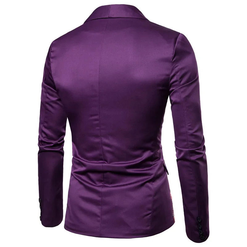 YUNCLOS мужской пиджак в национальном стиле, блейзер для свадебной вечеринки, модный вечерний пиджак с принтом, приталенный мужской пиджак с воротником-шалью
