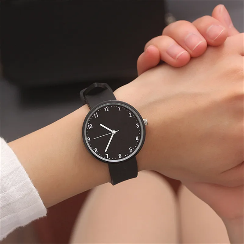 Женские часы простые модные роскошные для девочек-подростков наручные часы прекрасные удобные детские часы Relogio Masculino женские часы