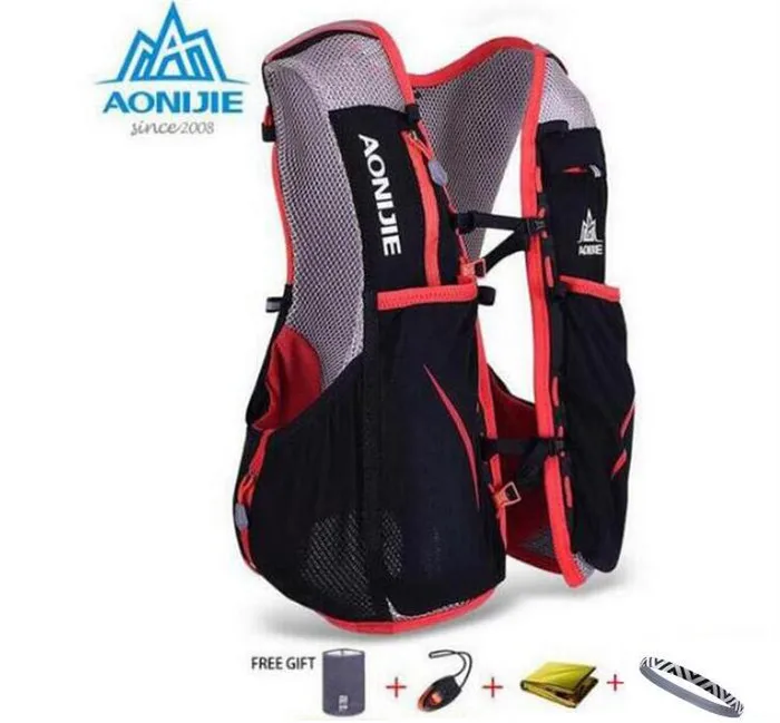 Prix pour Aonijie 5l femmes hommes marathon hydratation gilet pack pour 1.5l d'eau sac vélo sac de randonnée en plein air sport de course sac à dos Prix pour Aonijie 5l femmes hommes marathon hydratation gilet pack pour 1.5l d'eau sac vélo sac de randonnée en plein air sport de course sac à dos