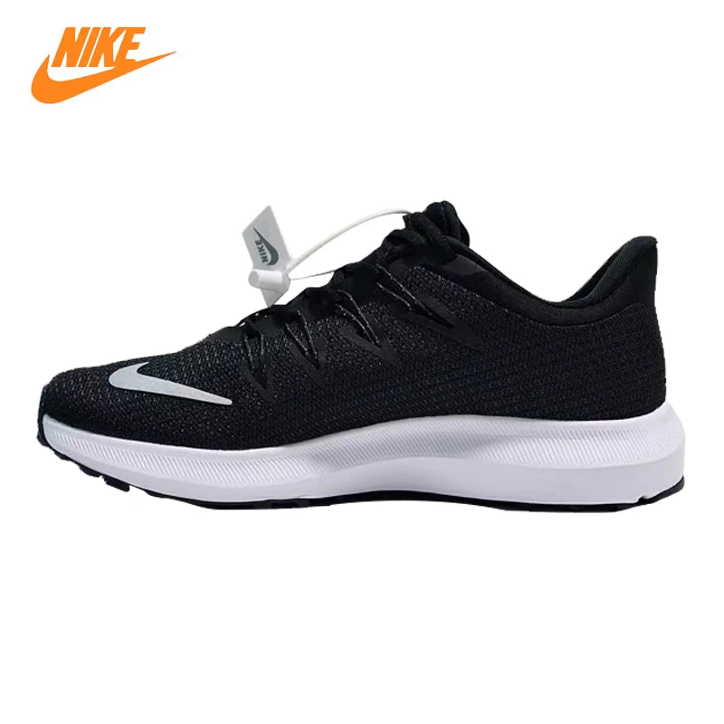 

Nike Quest Men's Running Shoes, Black/Wine Red, Shock Absorbing Breathable Wear Resistant Lightweight AA7403 001 AA7403 004