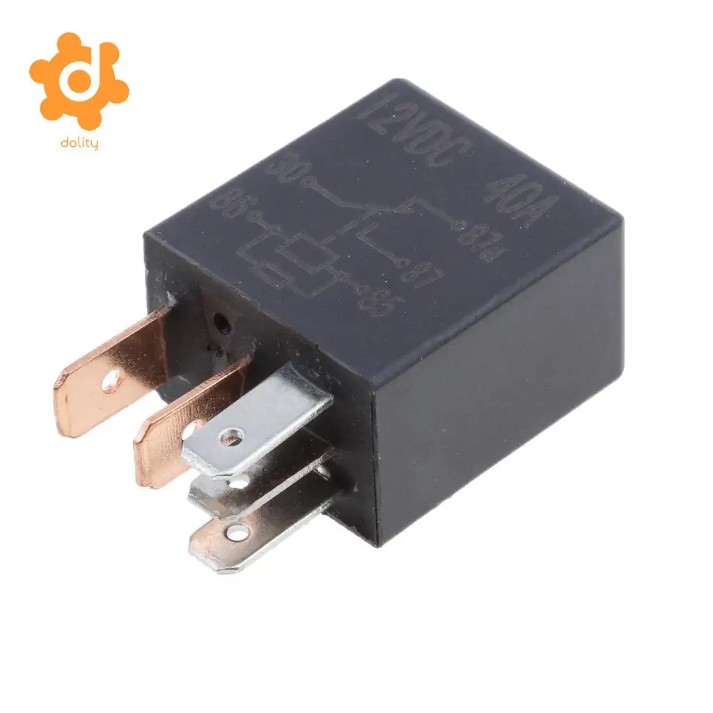 5 Pieces 12V Micro 30A 5-Pin Automotive Changeover Relay Car Bike Boat